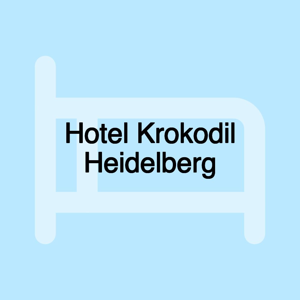 Hotel Krokodil Heidelberg