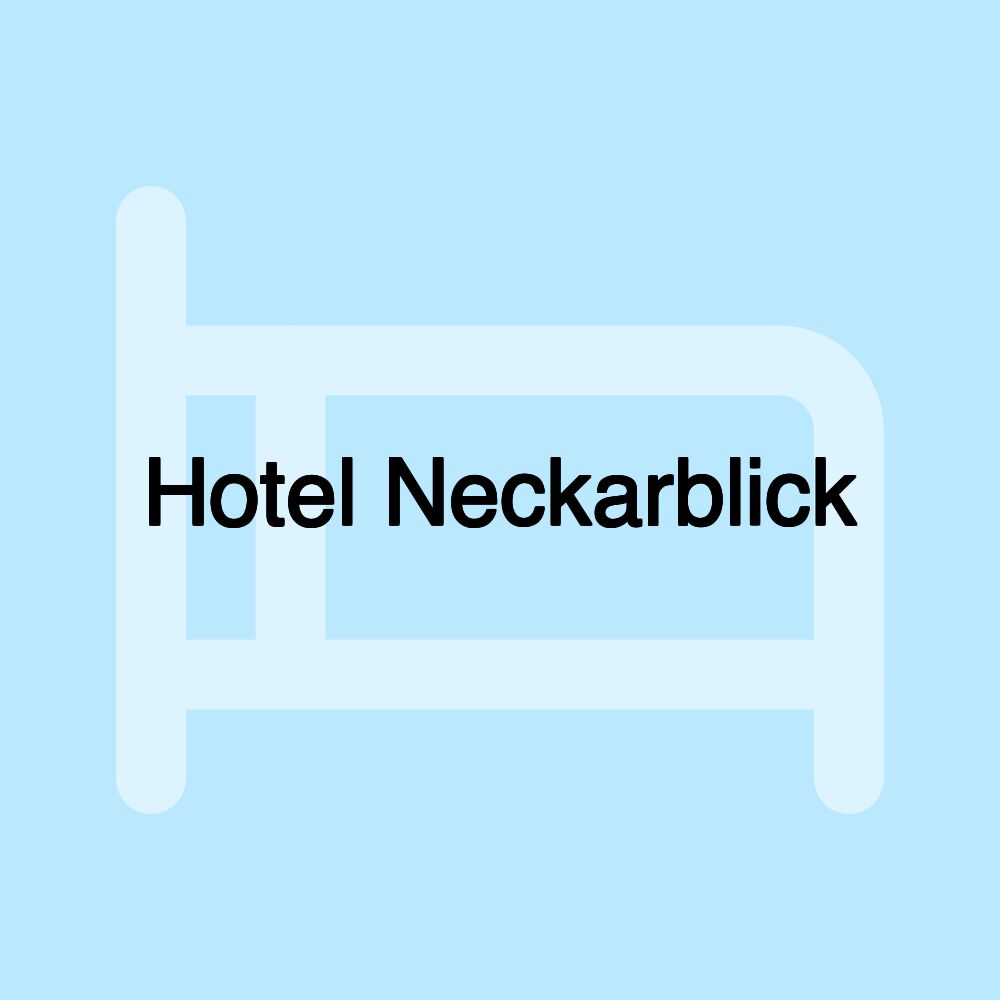 Hotel Neckarblick