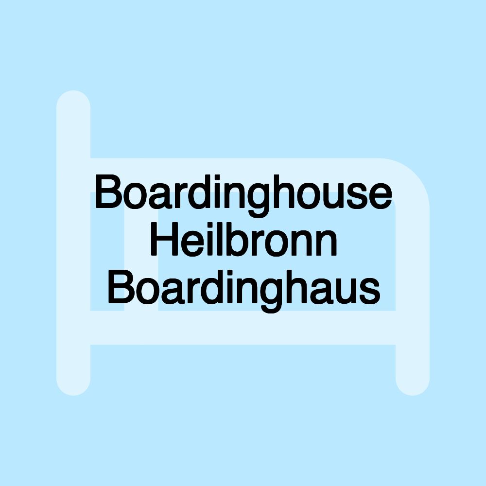 Boardinghouse Heilbronn Boardinghaus