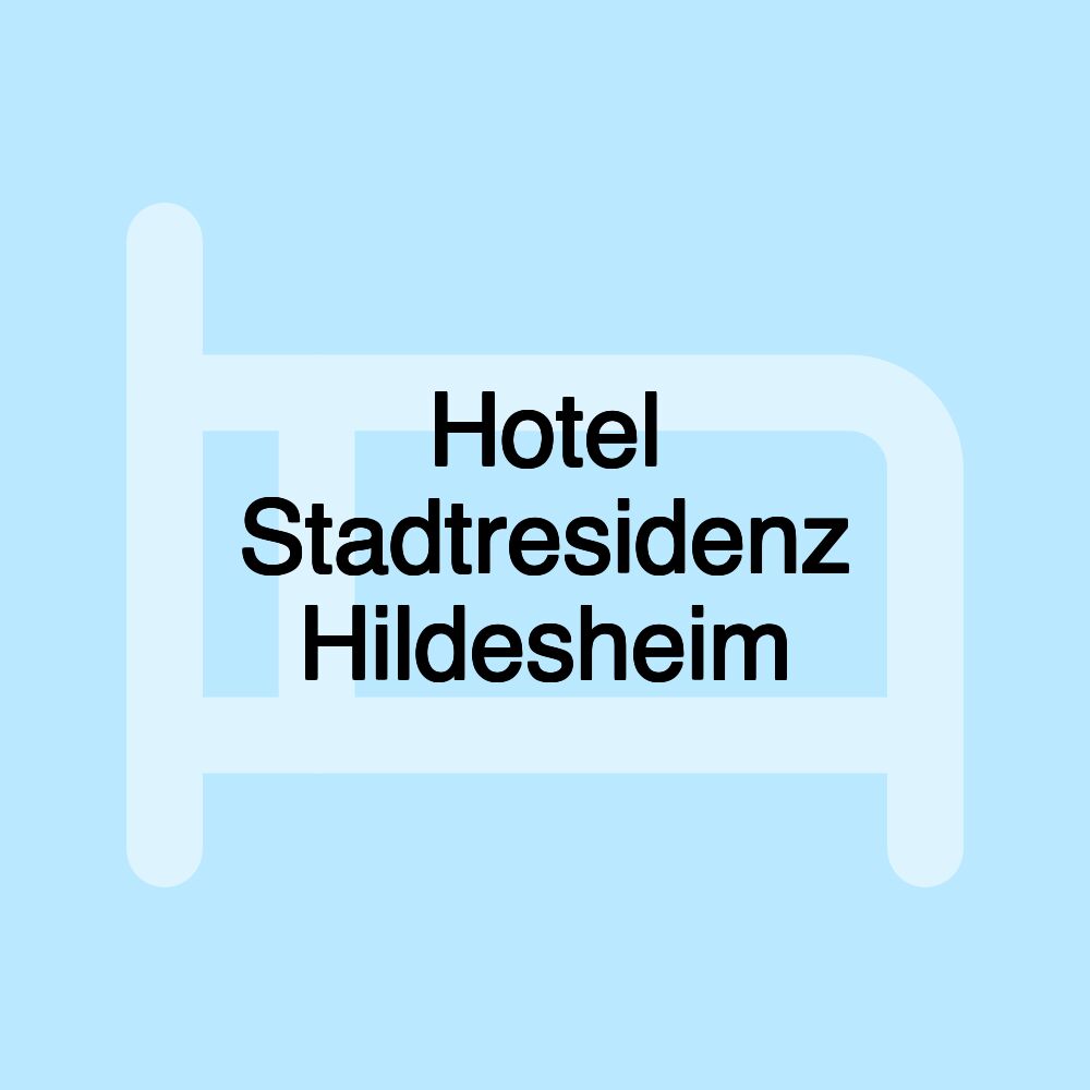 Hotel Stadtresidenz Hildesheim