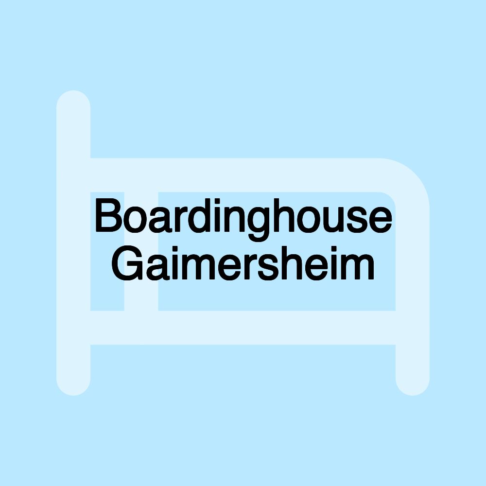 Boardinghouse Gaimersheim