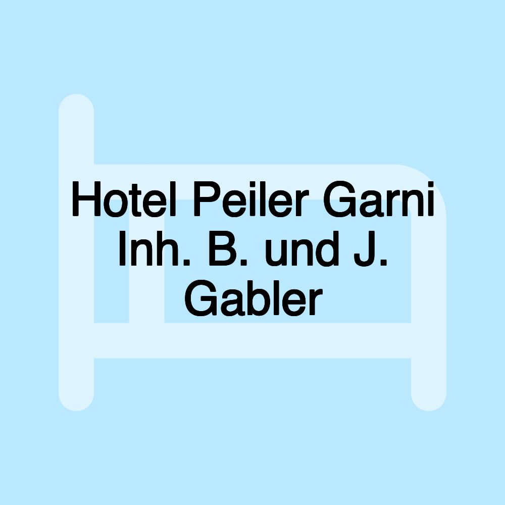 Hotel Peiler Garni Inh. B. und J. Gabler