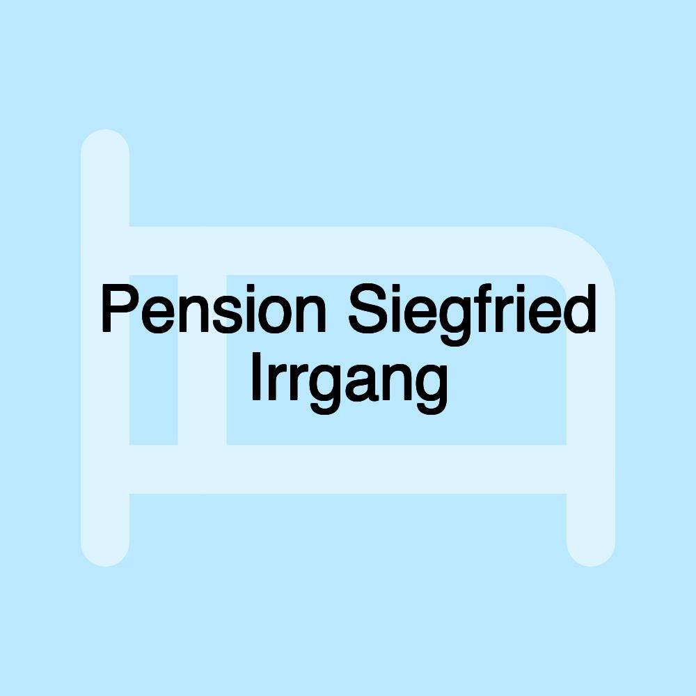 Pension Siegfried Irrgang