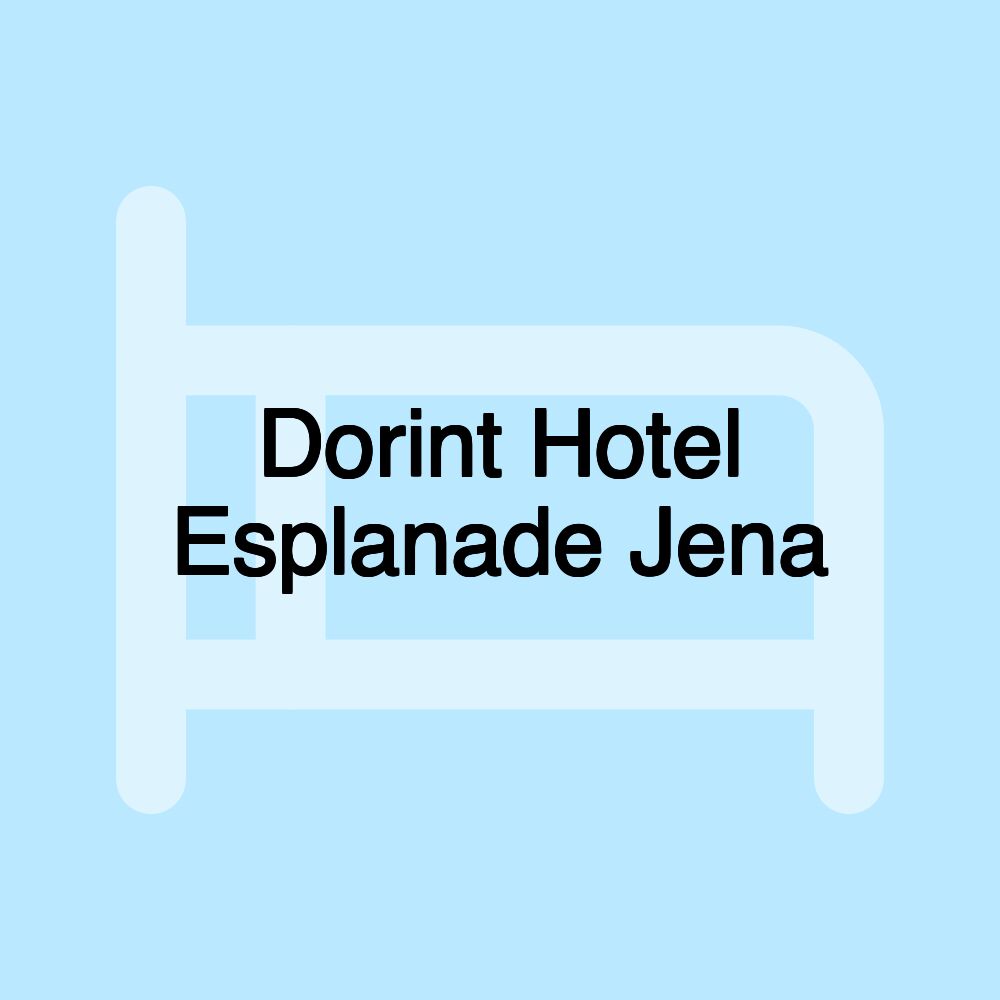 Dorint Hotel Esplanade Jena