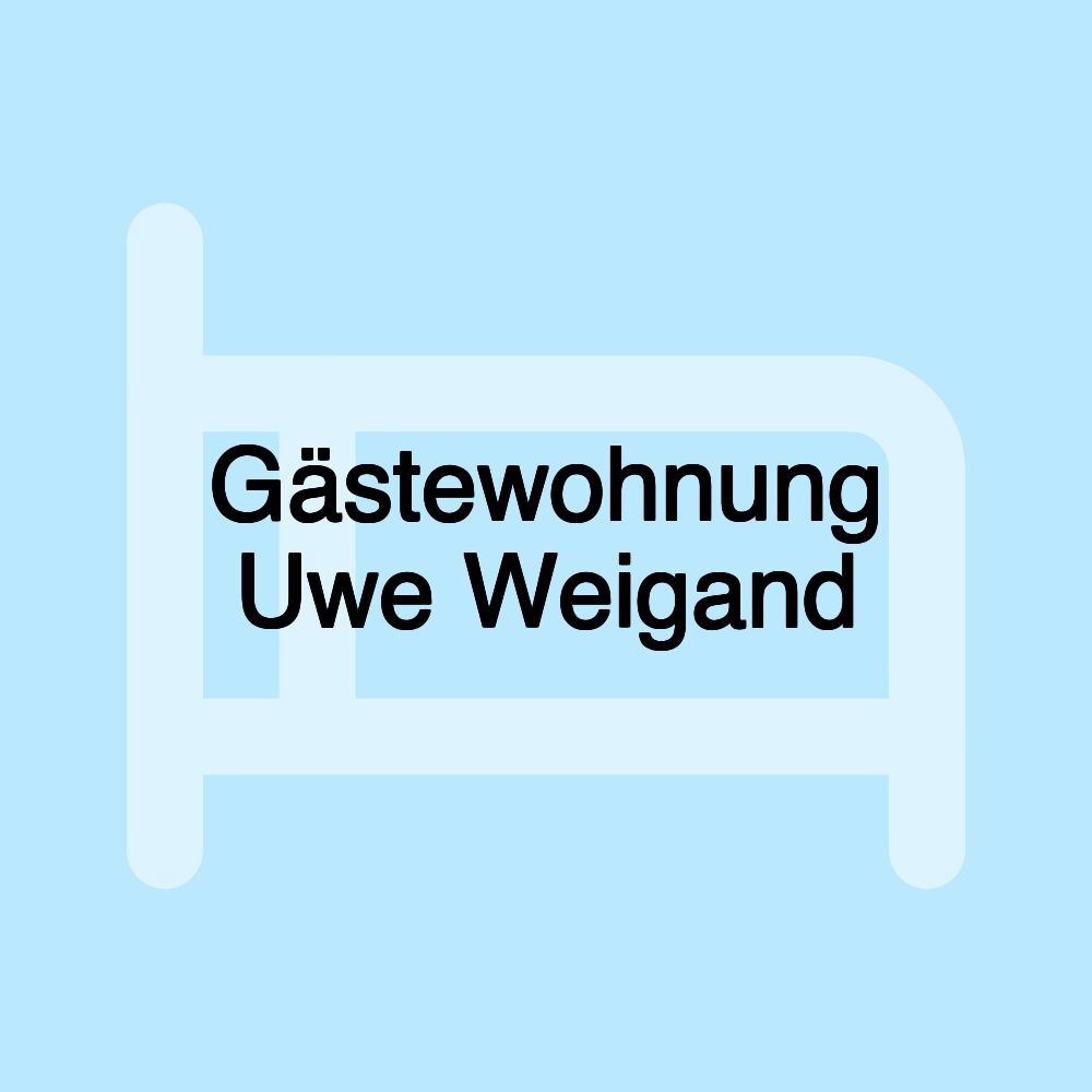 Gästewohnung Uwe Weigand