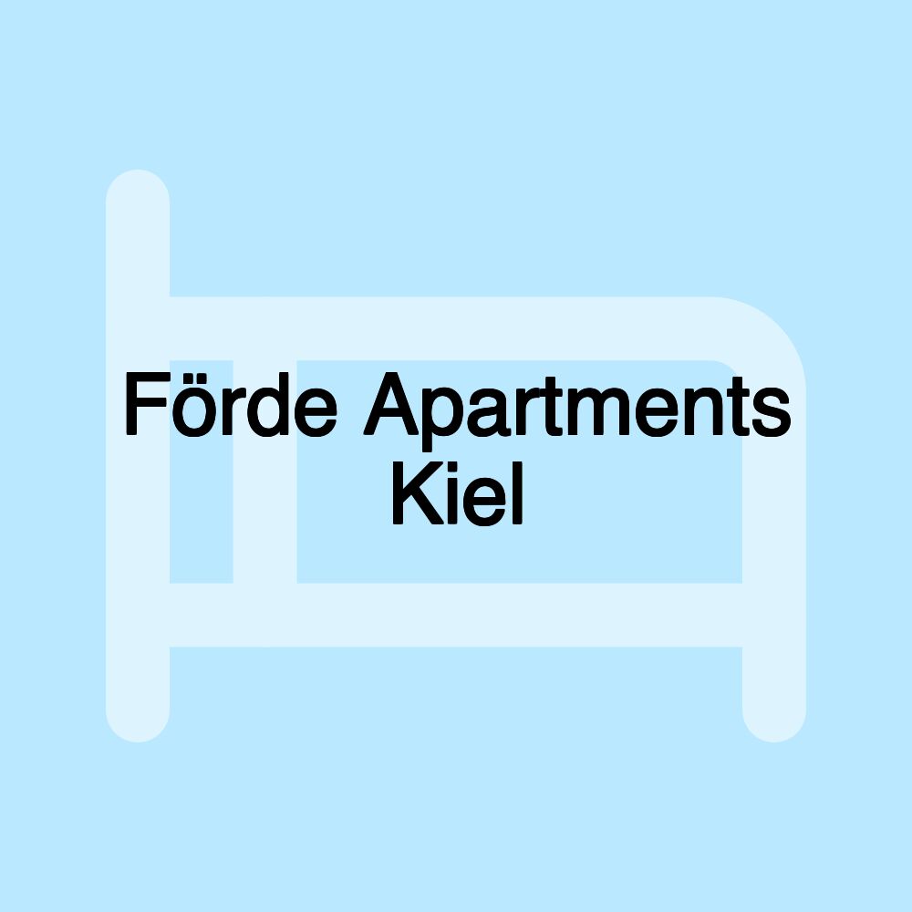 Förde Apartments Kiel