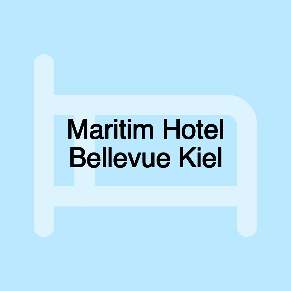 Maritim Hotel Bellevue Kiel