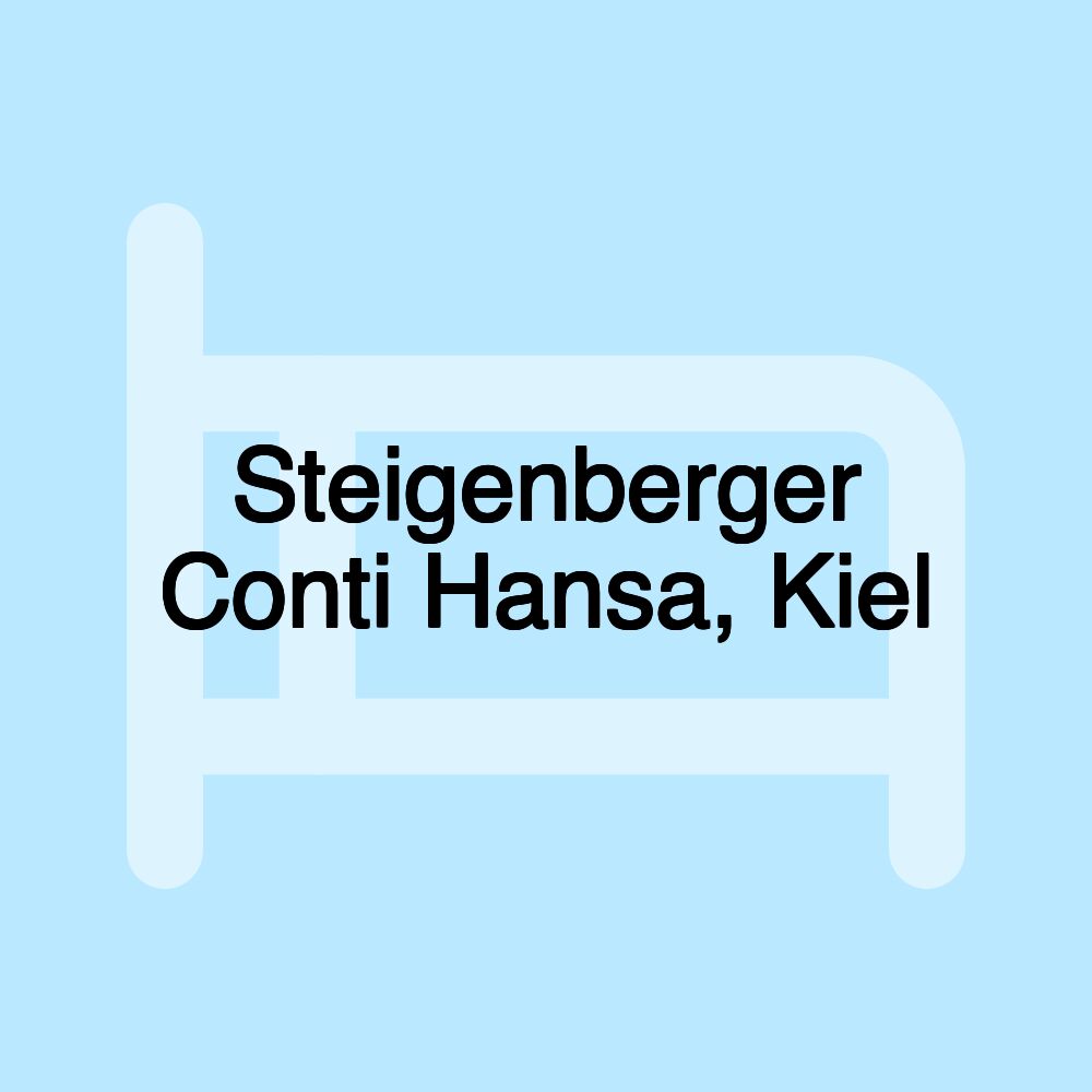 Steigenberger Conti Hansa, Kiel