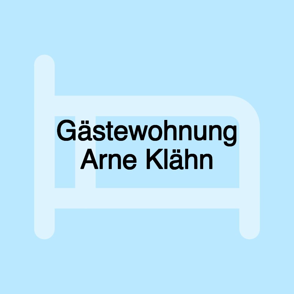 Gästewohnung Arne Klähn