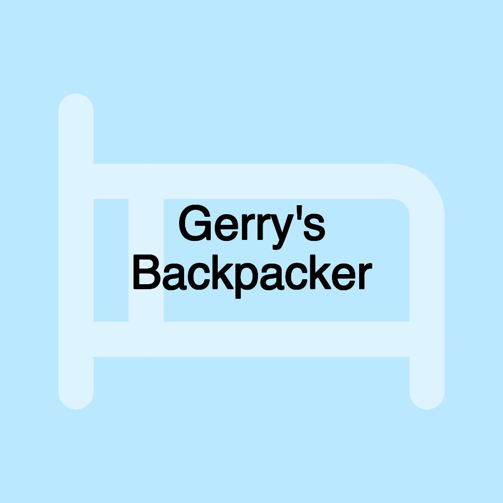 Gerry's Backpacker