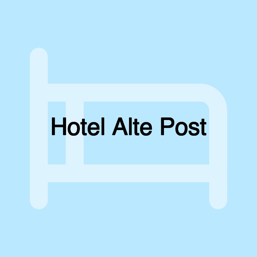 Hotel Alte Post