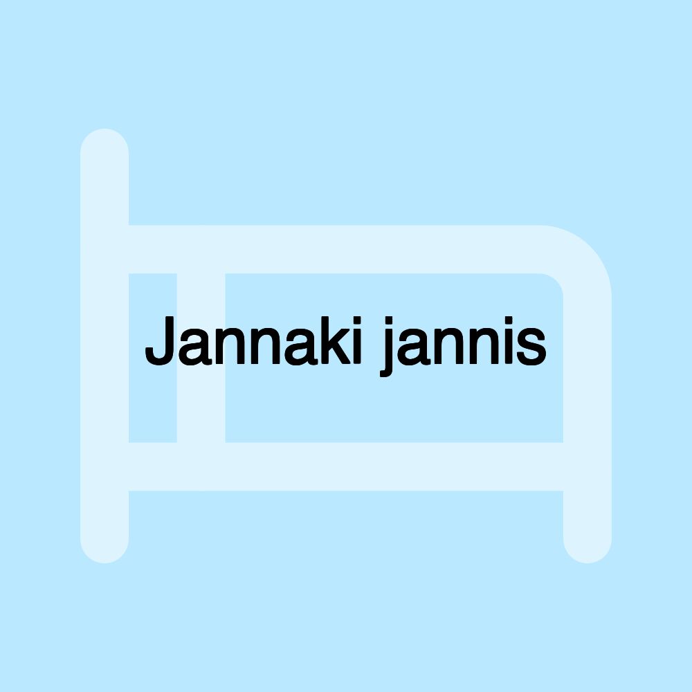 Jannaki jannis