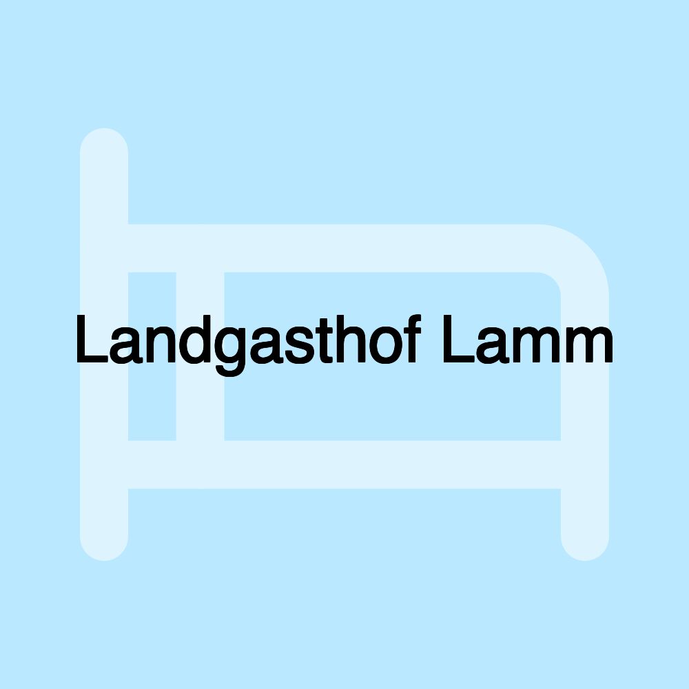 Landgasthof Lamm