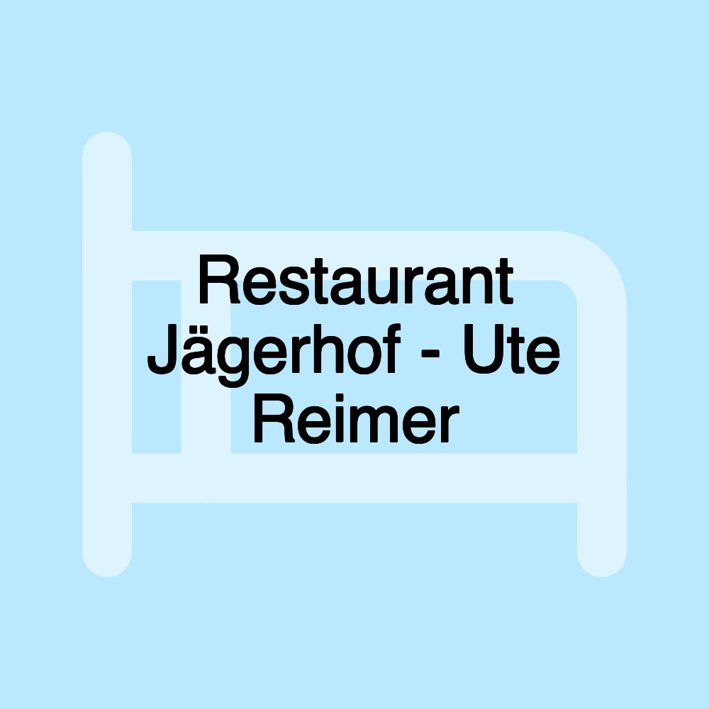 Restaurant Jägerhof - Ute Reimer