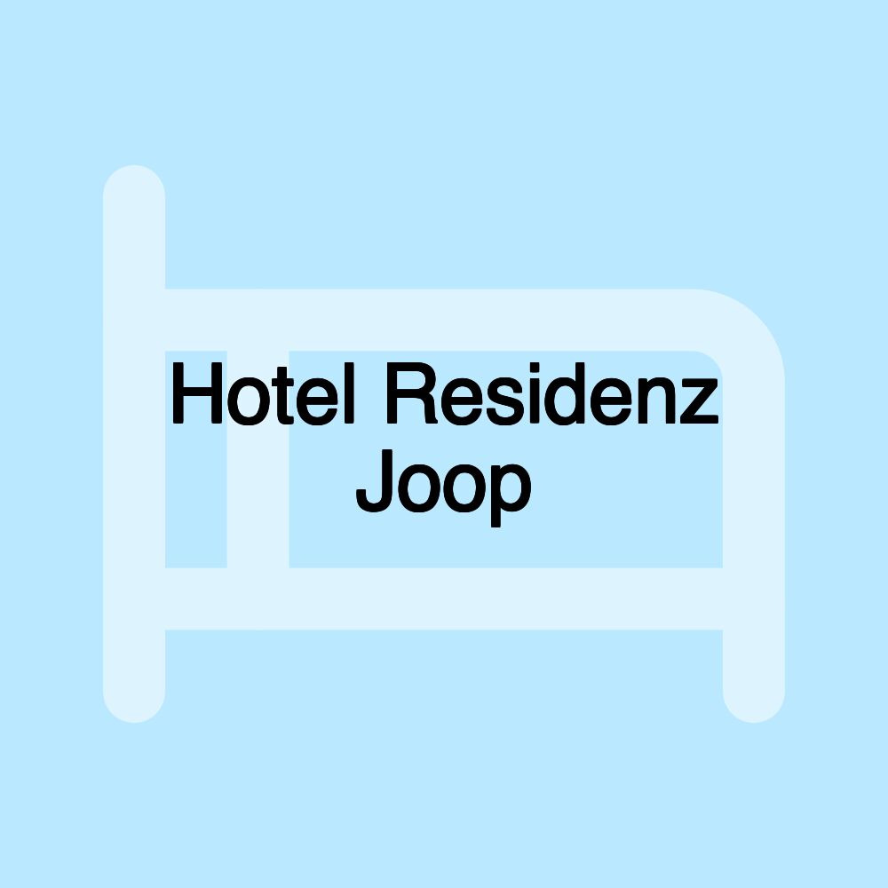 Hotel Residenz Joop