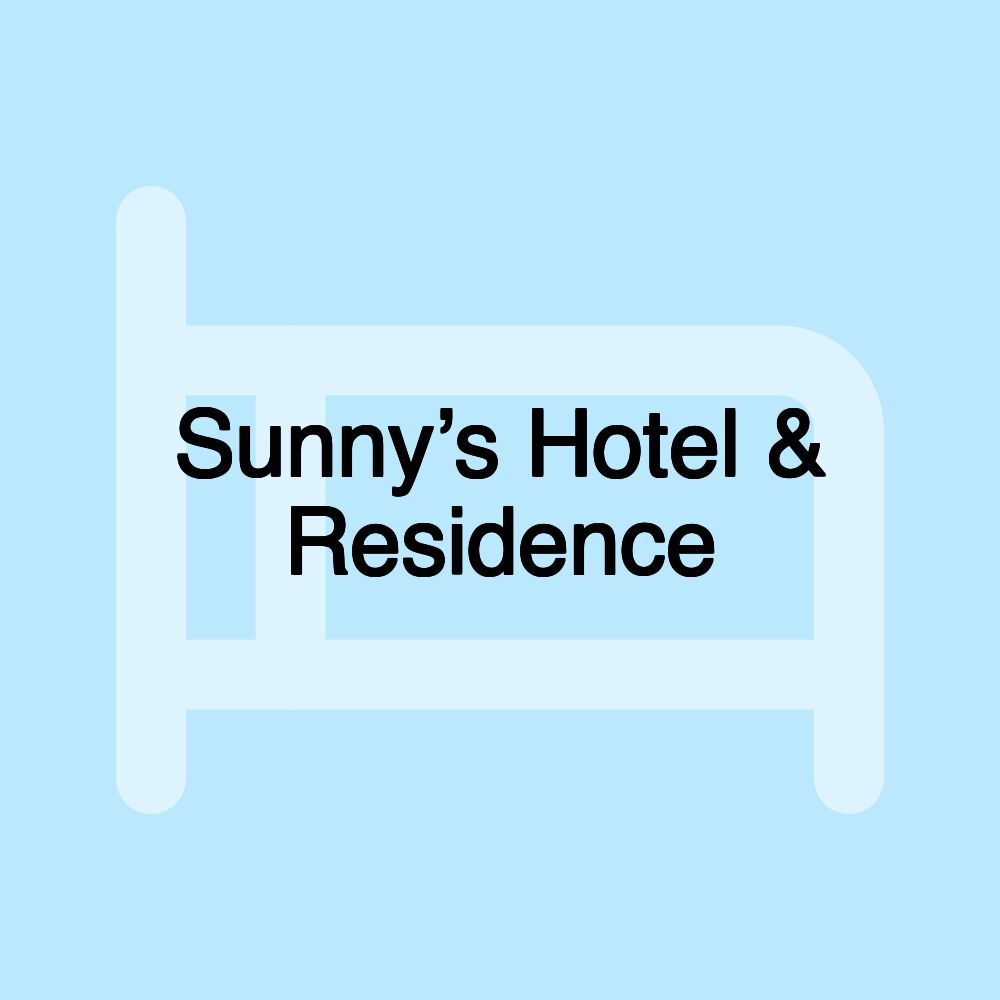 Sunny’s Hotel & Residence