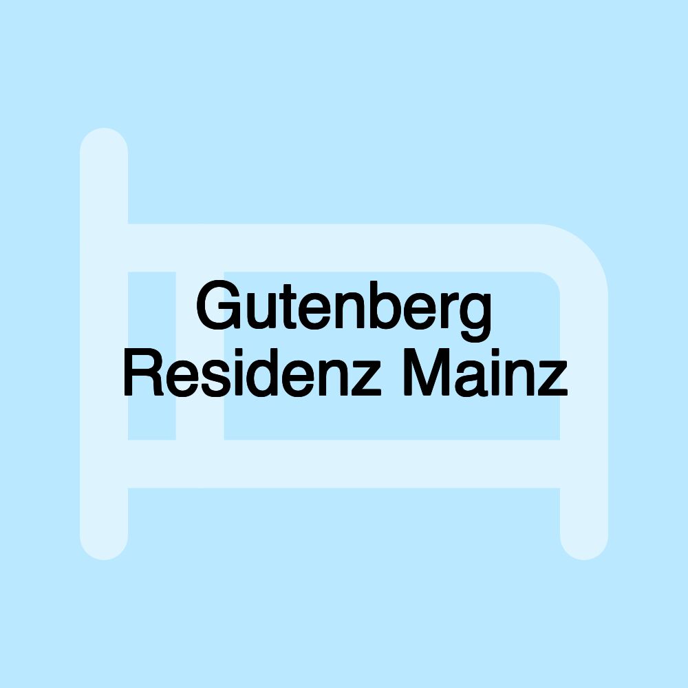 Gutenberg Residenz Mainz