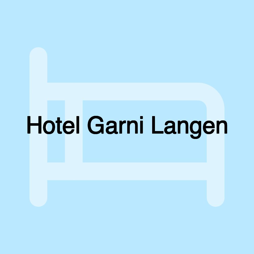 Hotel Garni Langen