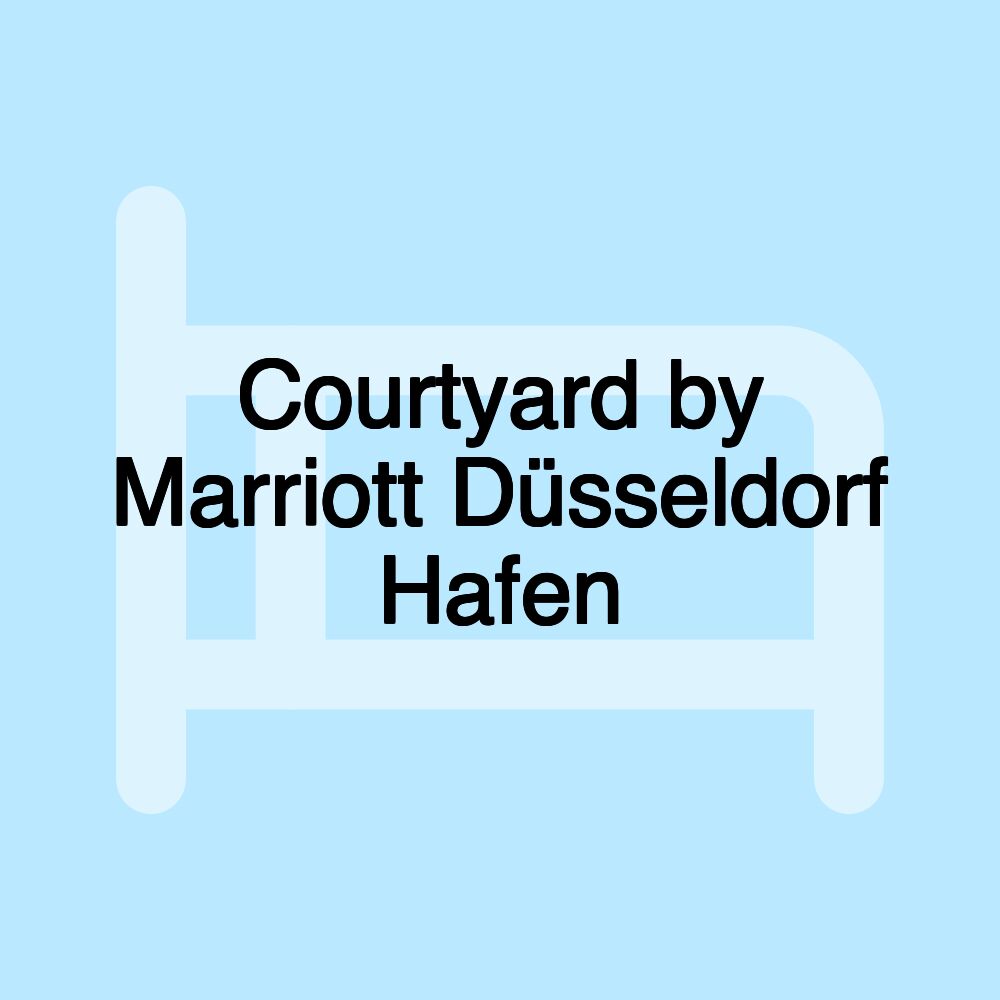 Courtyard by Marriott Düsseldorf Hafen