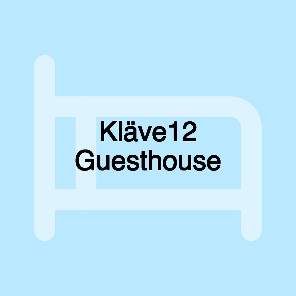 Kläve12 Guesthouse