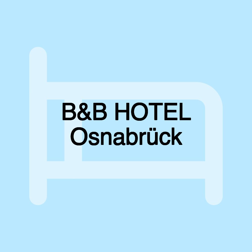 B&B HOTEL Osnabrück