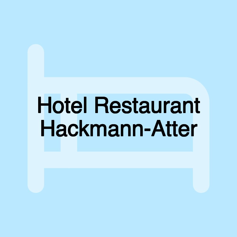 Hotel Restaurant Hackmann-Atter