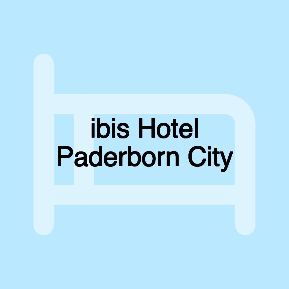 ibis Hotel Paderborn City