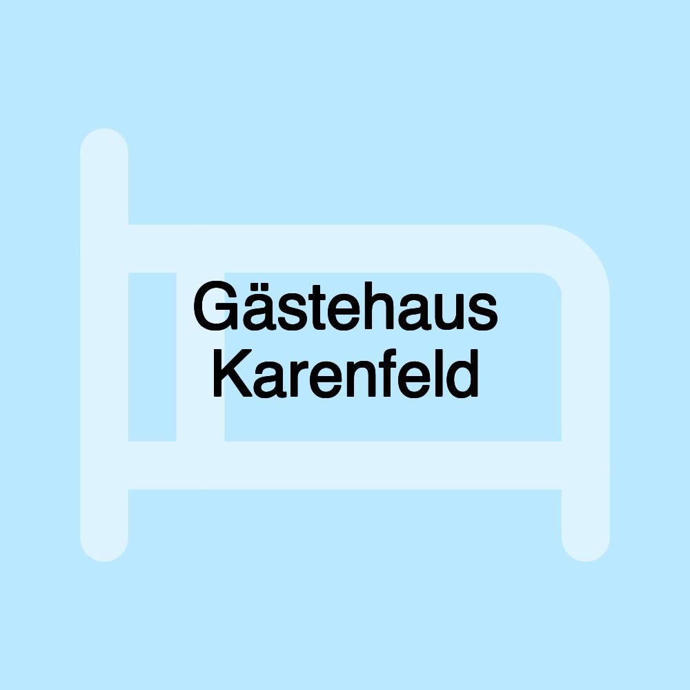 Gästehaus Karenfeld