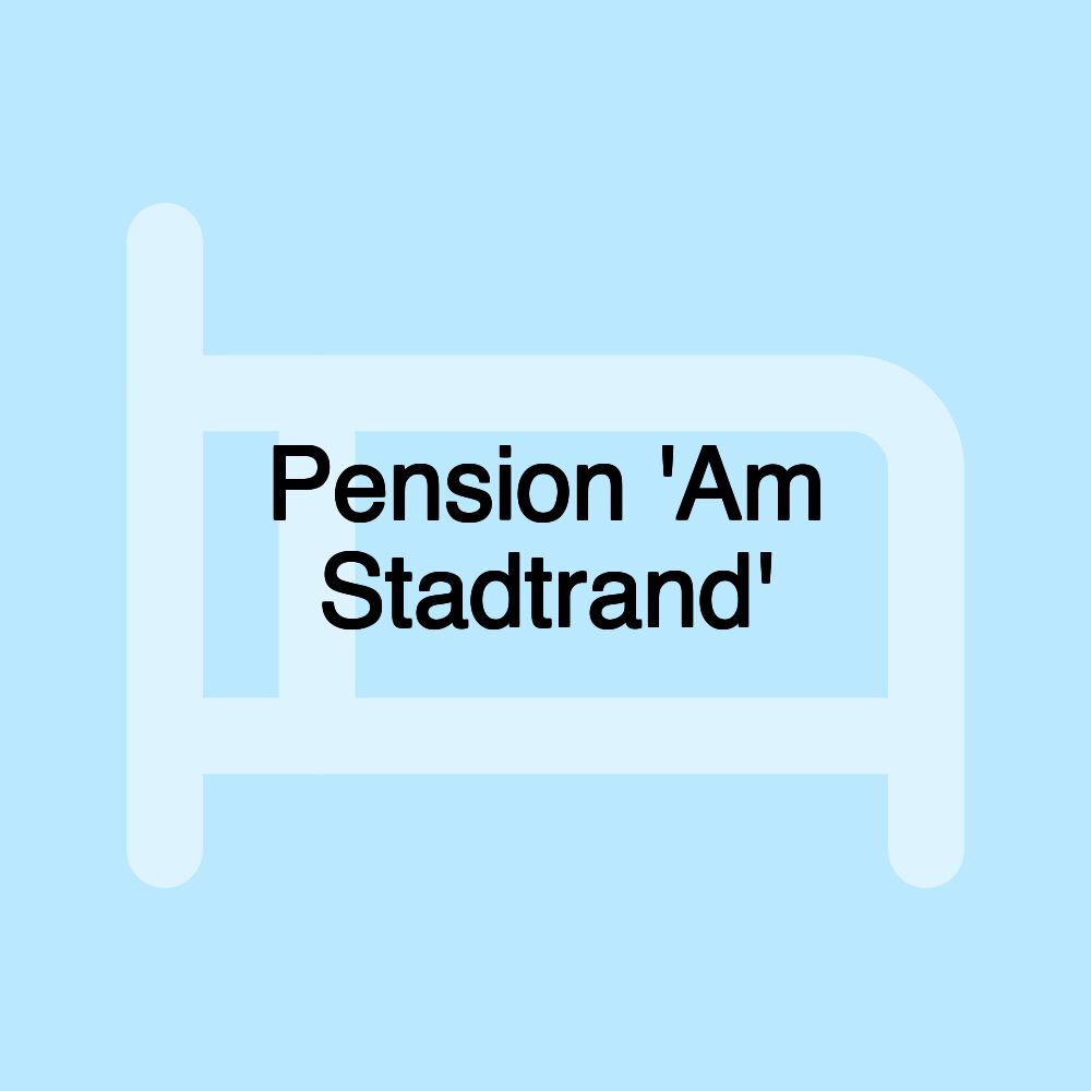 Pension 'Am Stadtrand'