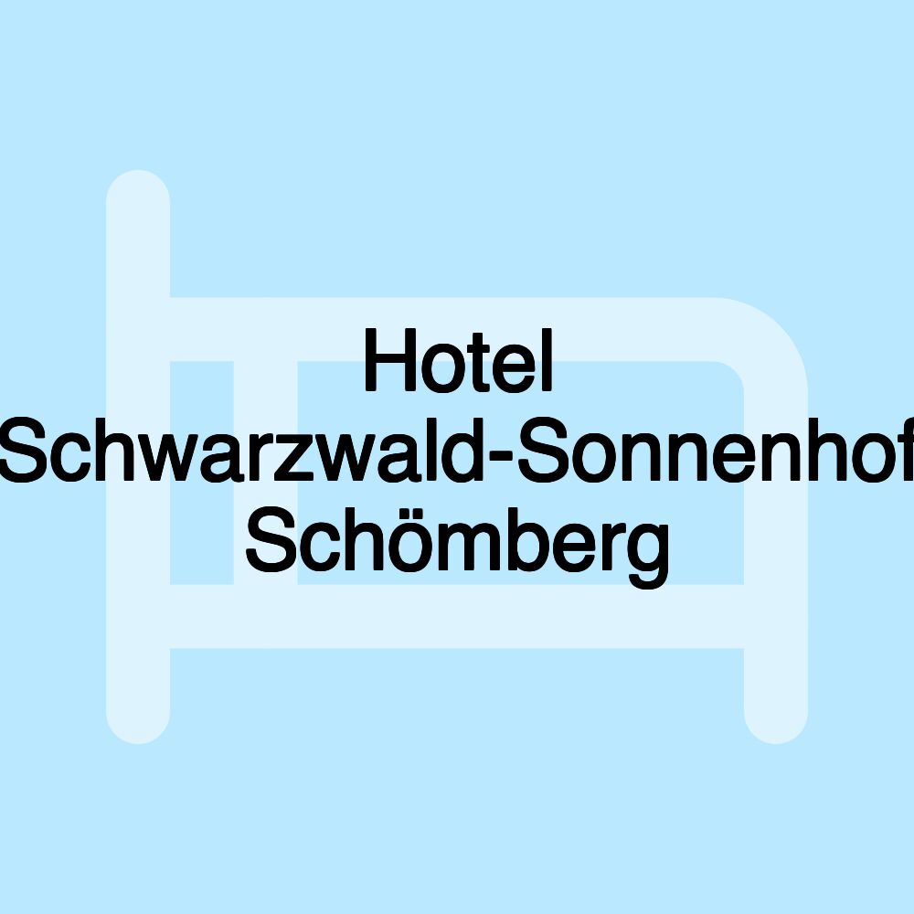 Hotel Schwarzwald-Sonnenhof Schömberg