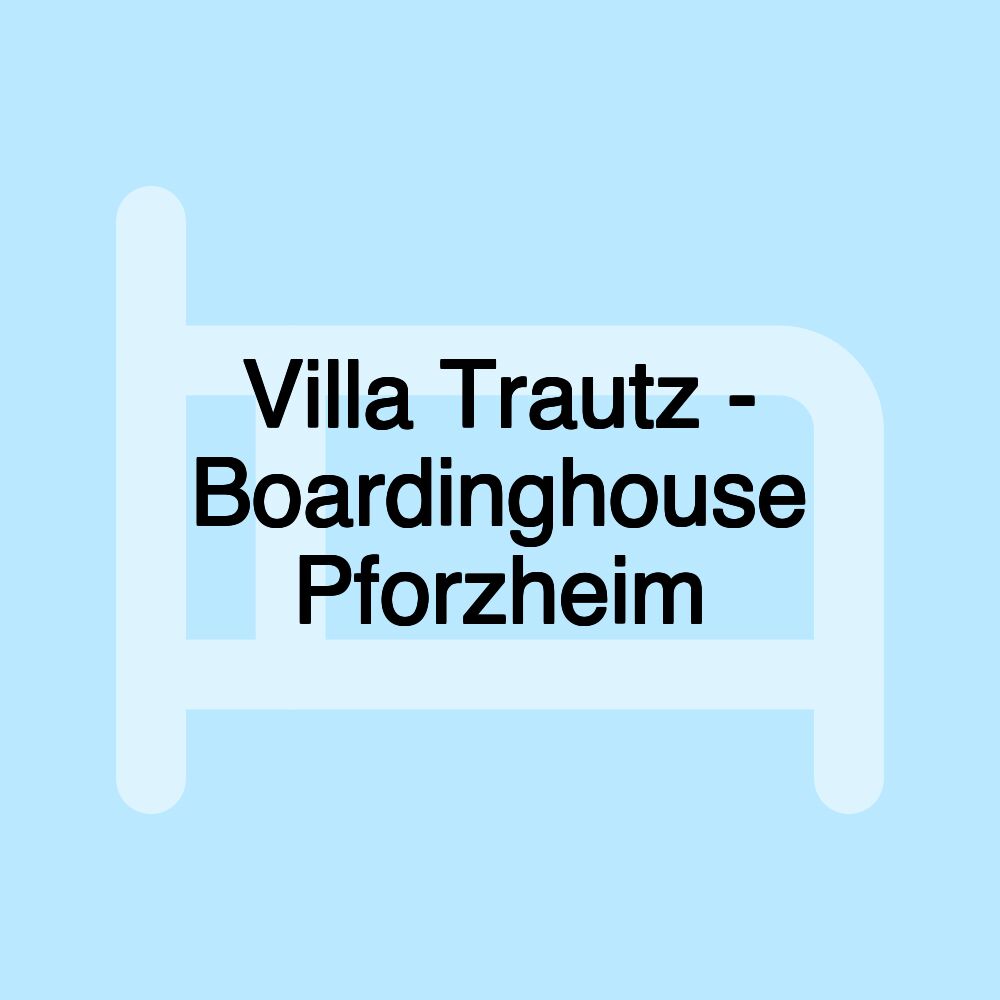 Villa Trautz - Boardinghouse Pforzheim