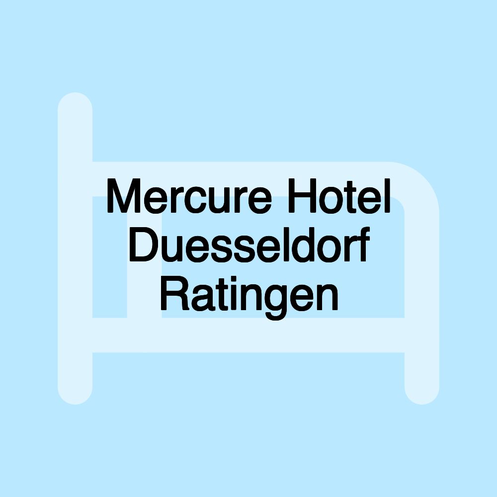 Mercure Hotel Duesseldorf Ratingen