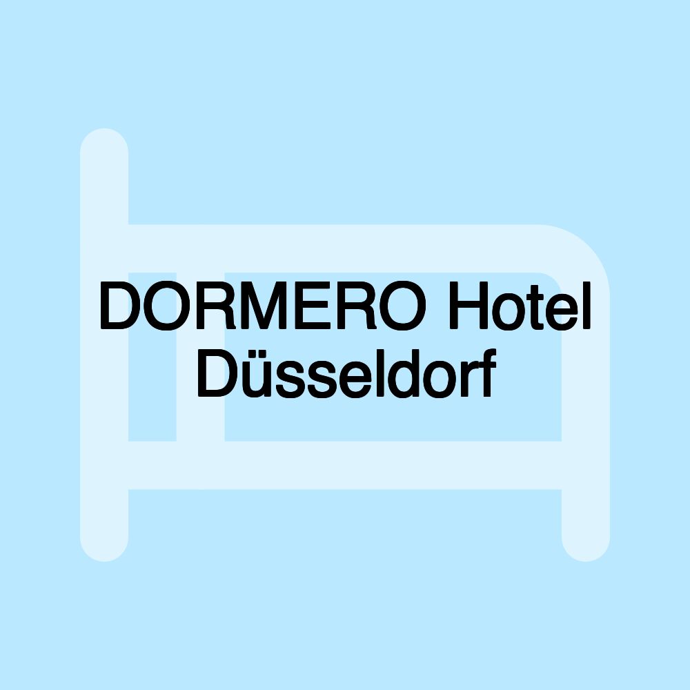 DORMERO Hotel Düsseldorf