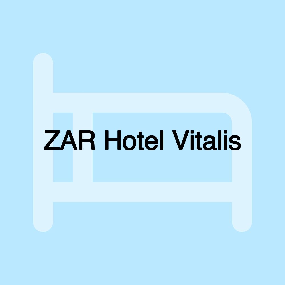 ZAR Hotel Vitalis