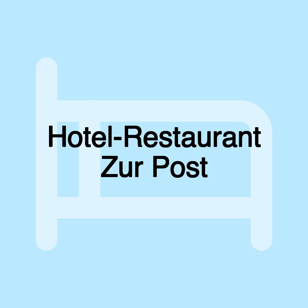 Hotel-Restaurant Zur Post