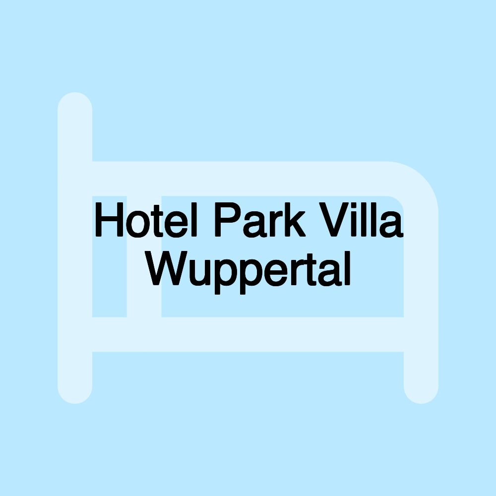 Hotel Park Villa Wuppertal