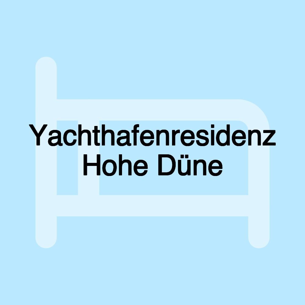 Yachthafenresidenz Hohe Düne