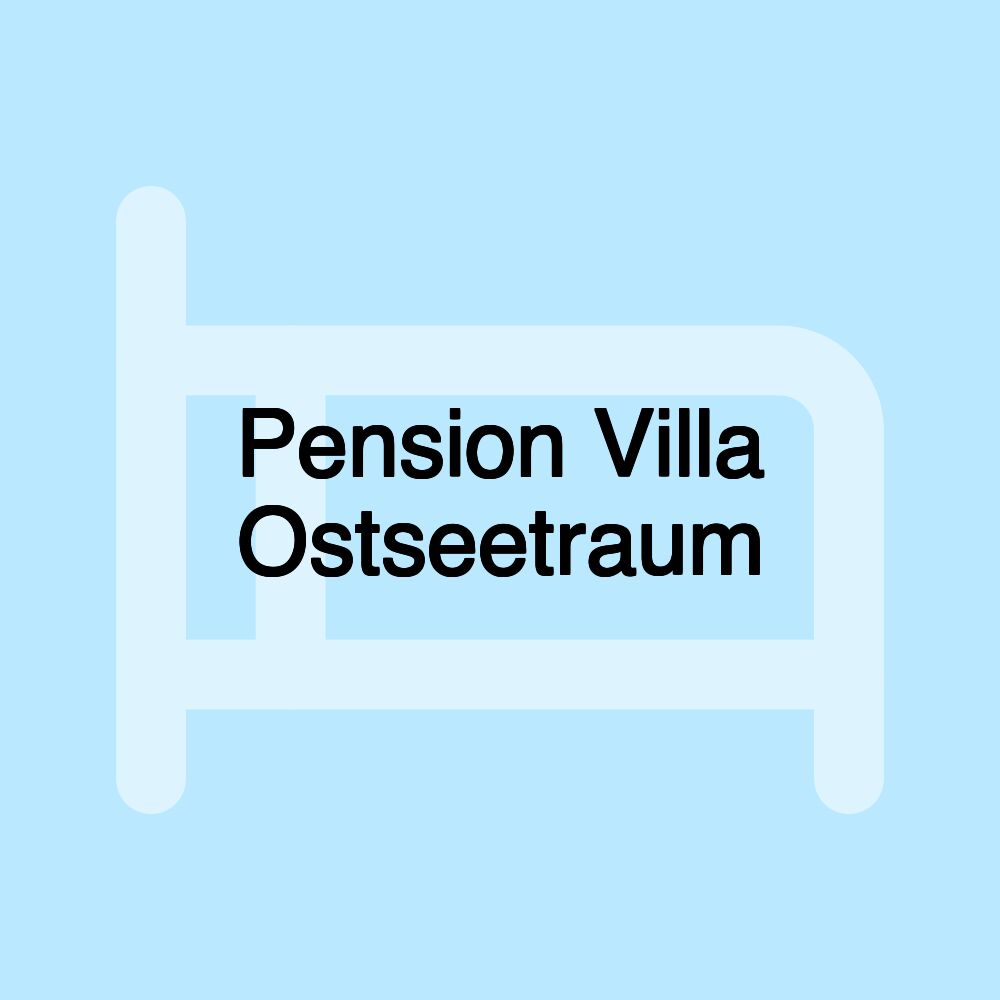 Pension Villa Ostseetraum