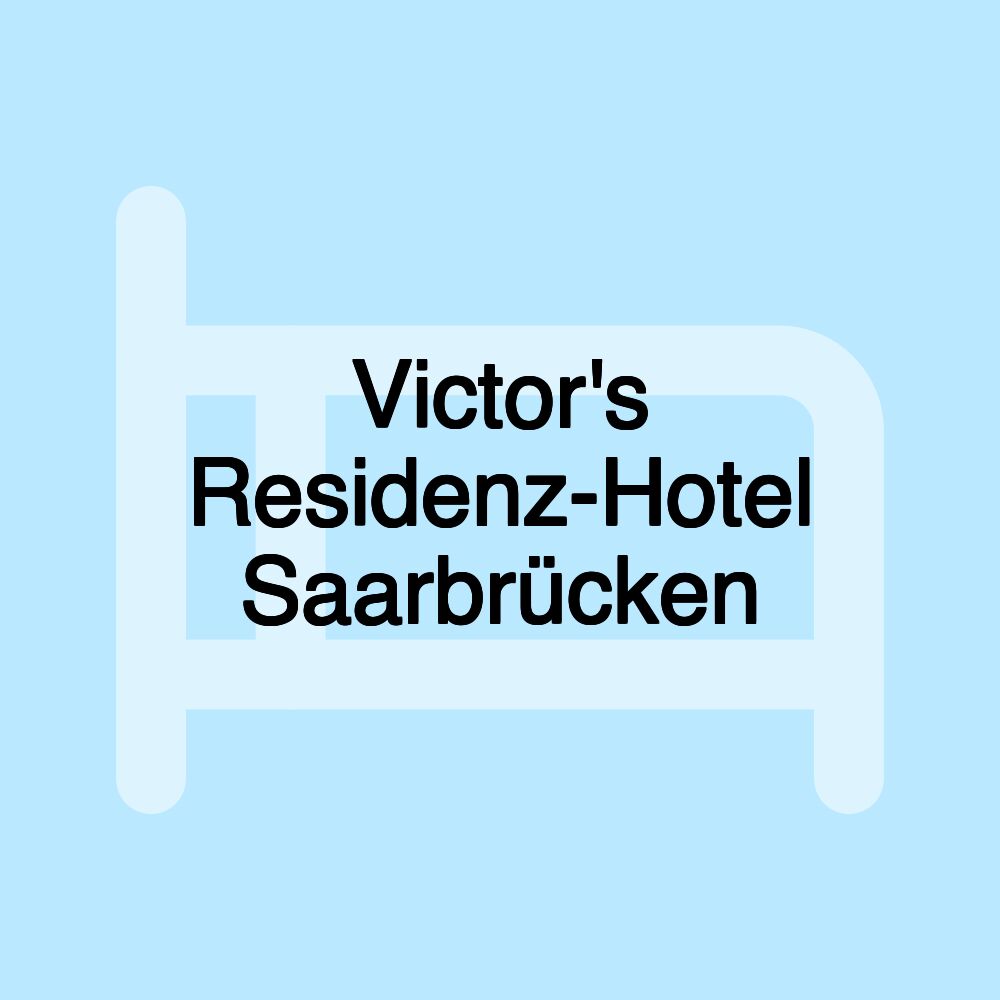 Victor's Residenz-Hotel Saarbrücken