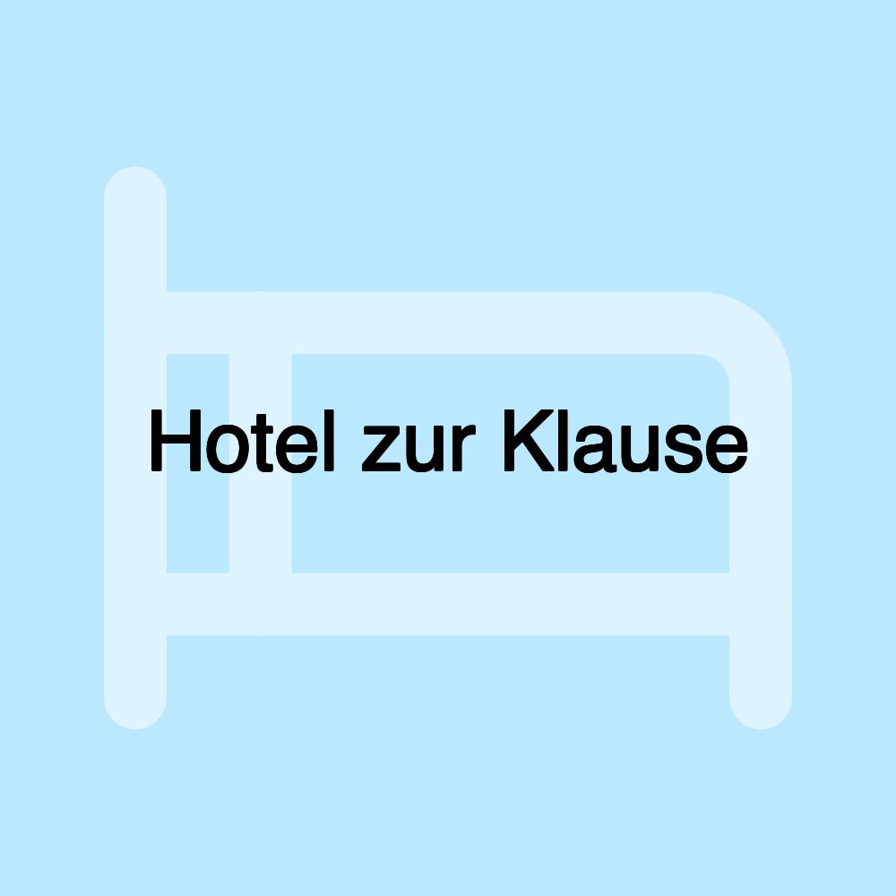 Hotel zur Klause