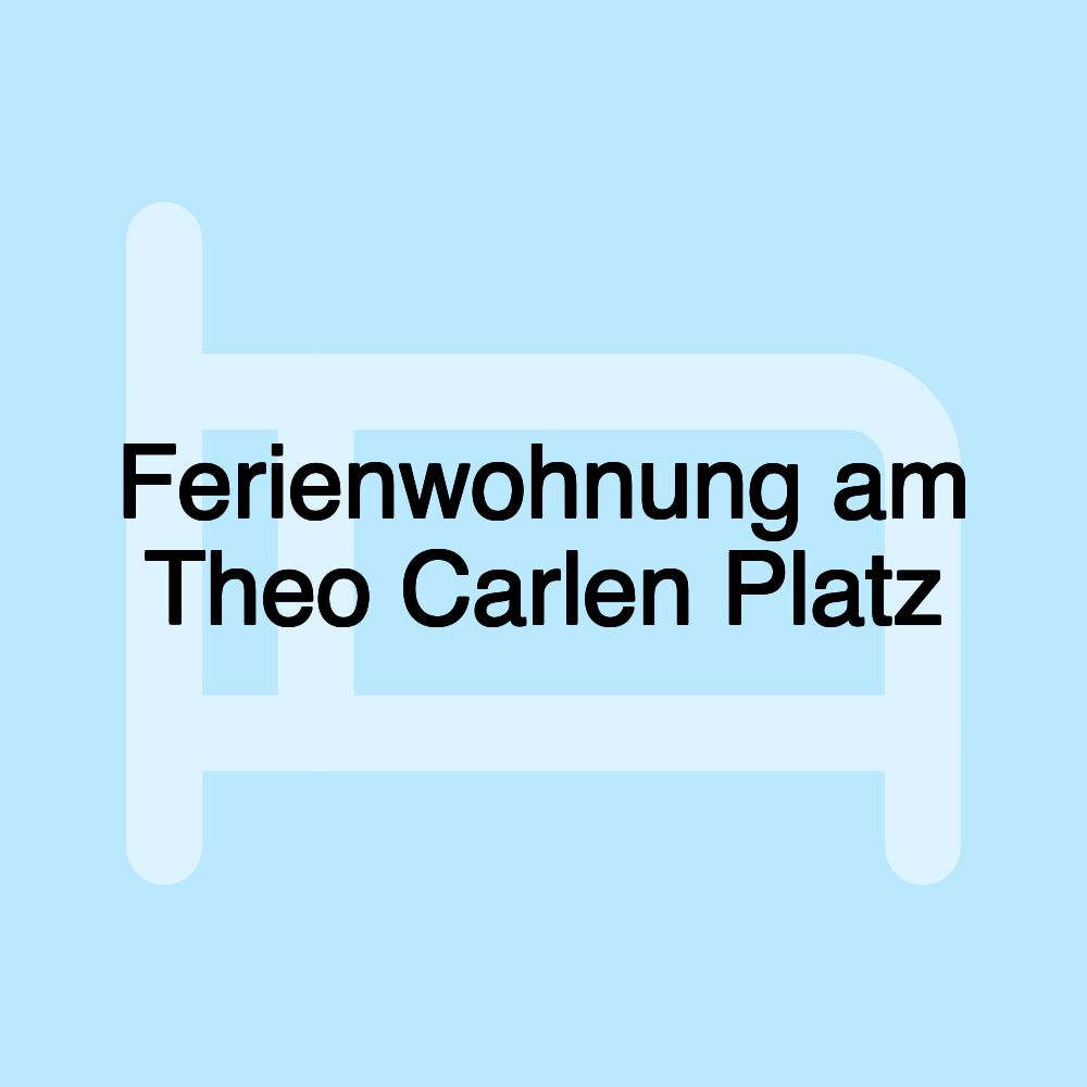 Ferienwohnung am Theo Carlen Platz