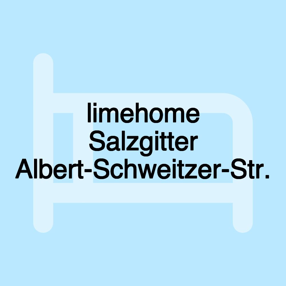 limehome Salzgitter Albert-Schweitzer-Str.