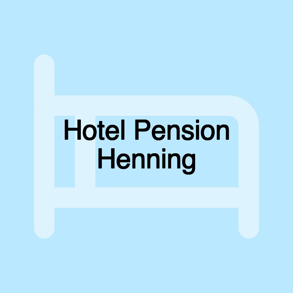 Hotel Pension Henning