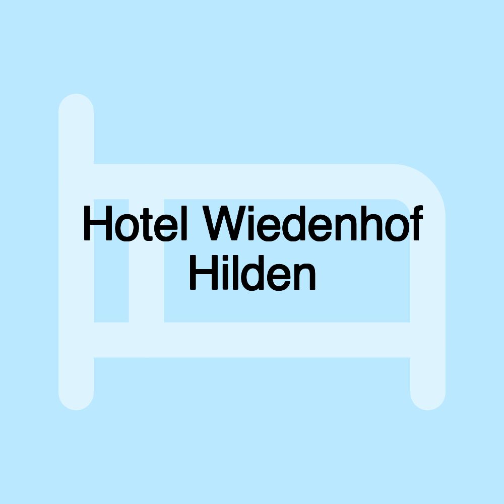 Hotel Wiedenhof Hilden