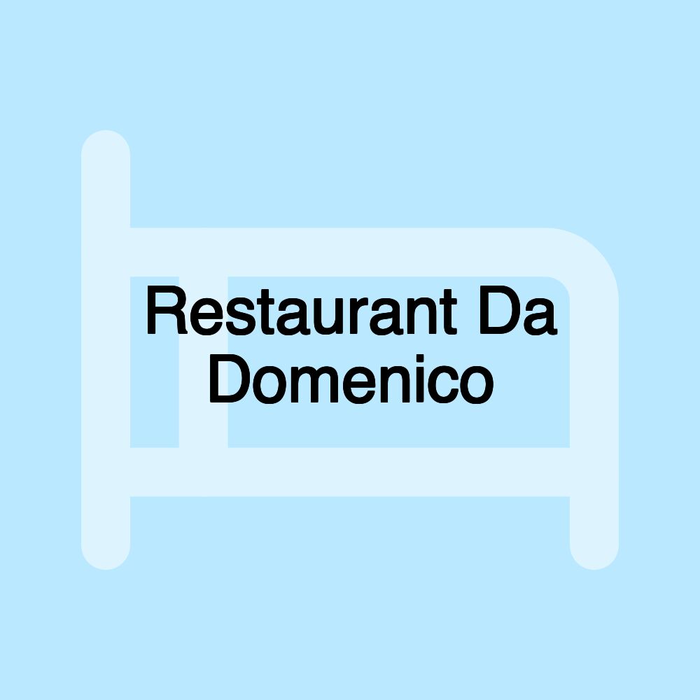 Restaurant Da Domenico