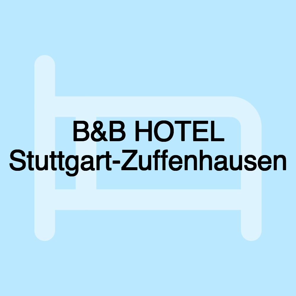 B&B HOTEL Stuttgart-Zuffenhausen