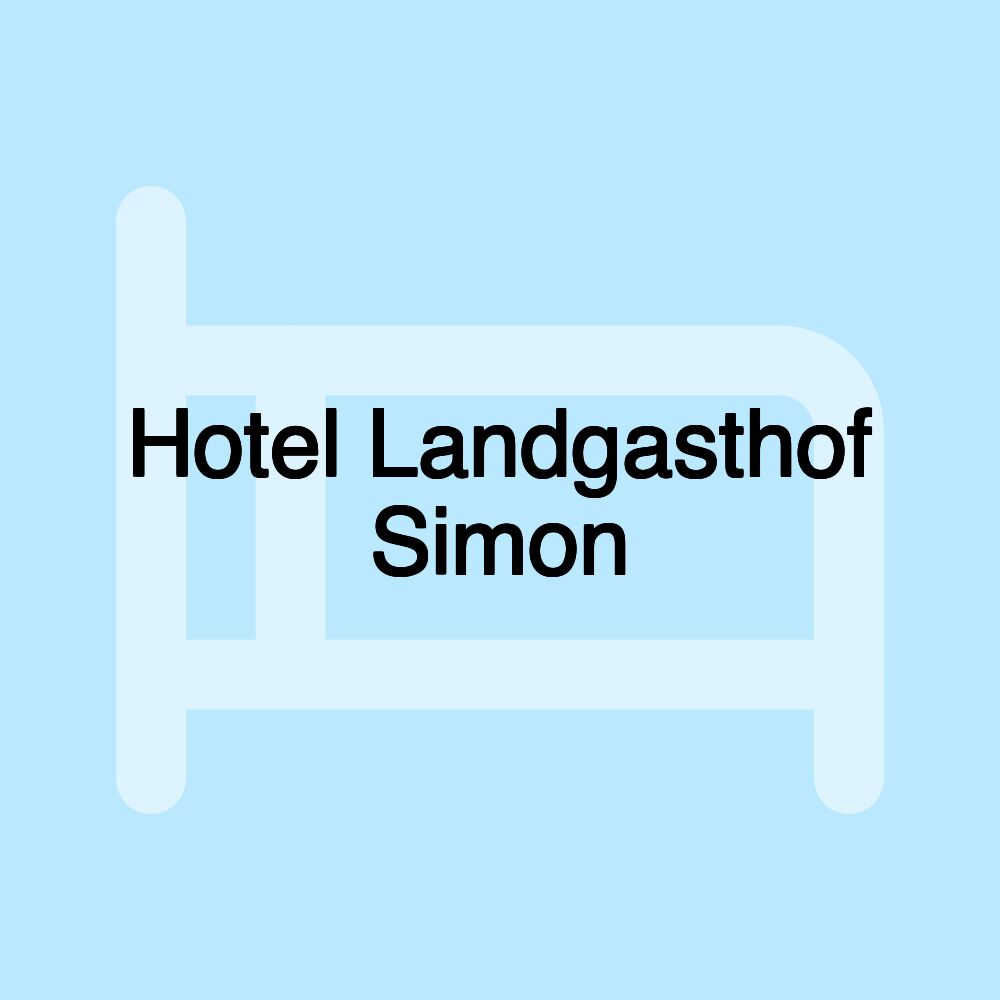 Hotel Landgasthof Simon