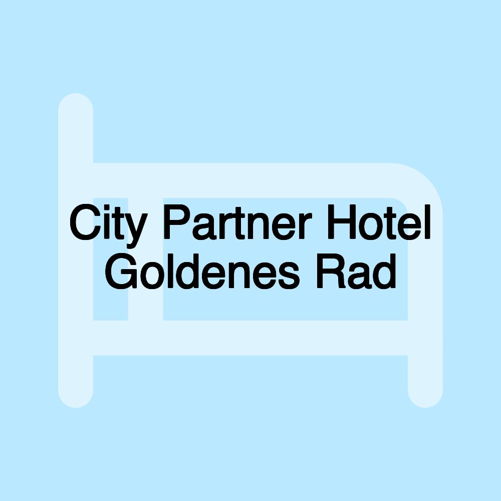 City Partner Hotel Goldenes Rad