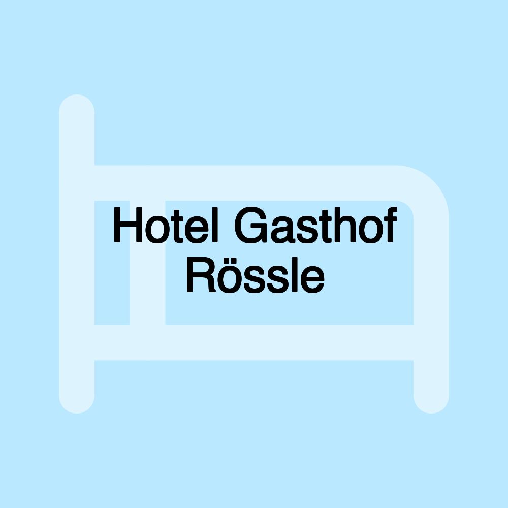 Hotel Gasthof Rössle