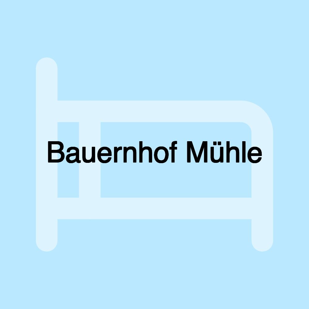 Bauernhof Mühle